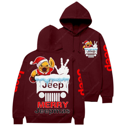 Duck Duck Jp Chistmas Snow Casual Hoodie