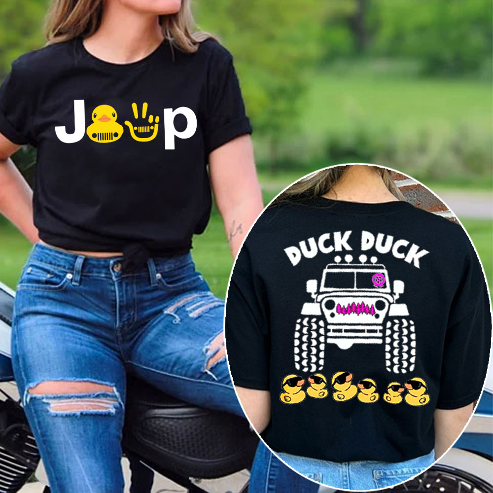 Pink Tire OffRoad Women Duck Duck Off Road Adventure Jp Women T-Shirt