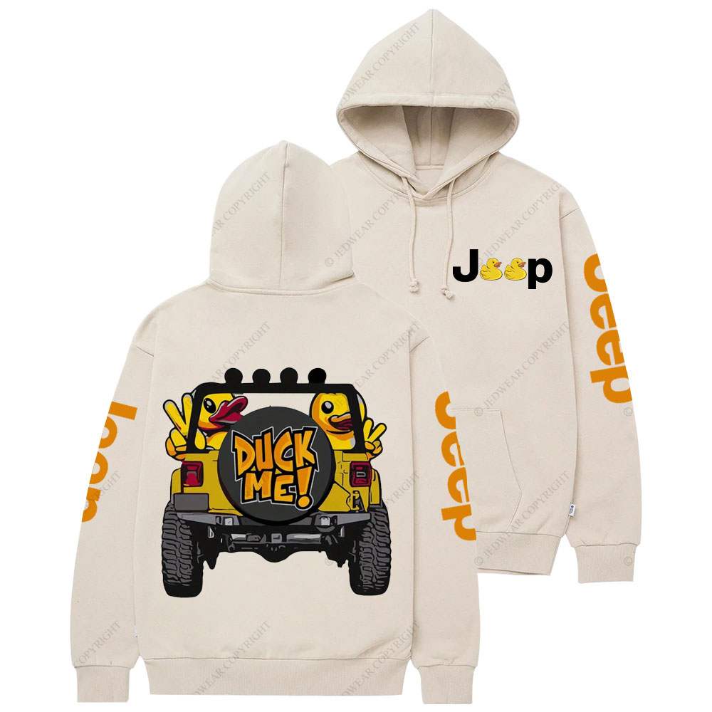 Funny Duck Me Jp Casual Hoodie