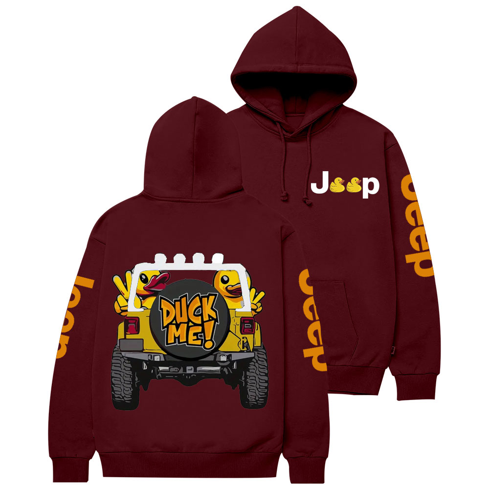 Funny Duck Me Jp Casual Hoodie