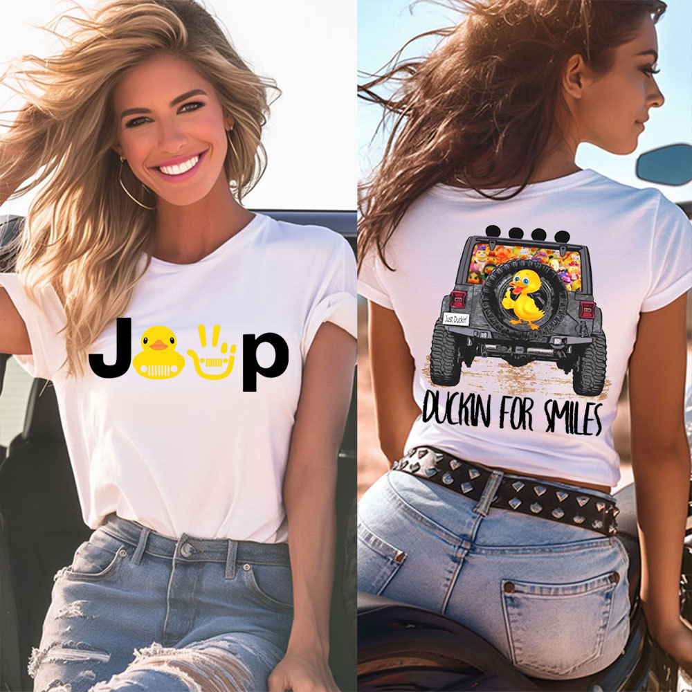 Duckin for Smiles Jp Women T-Shirt