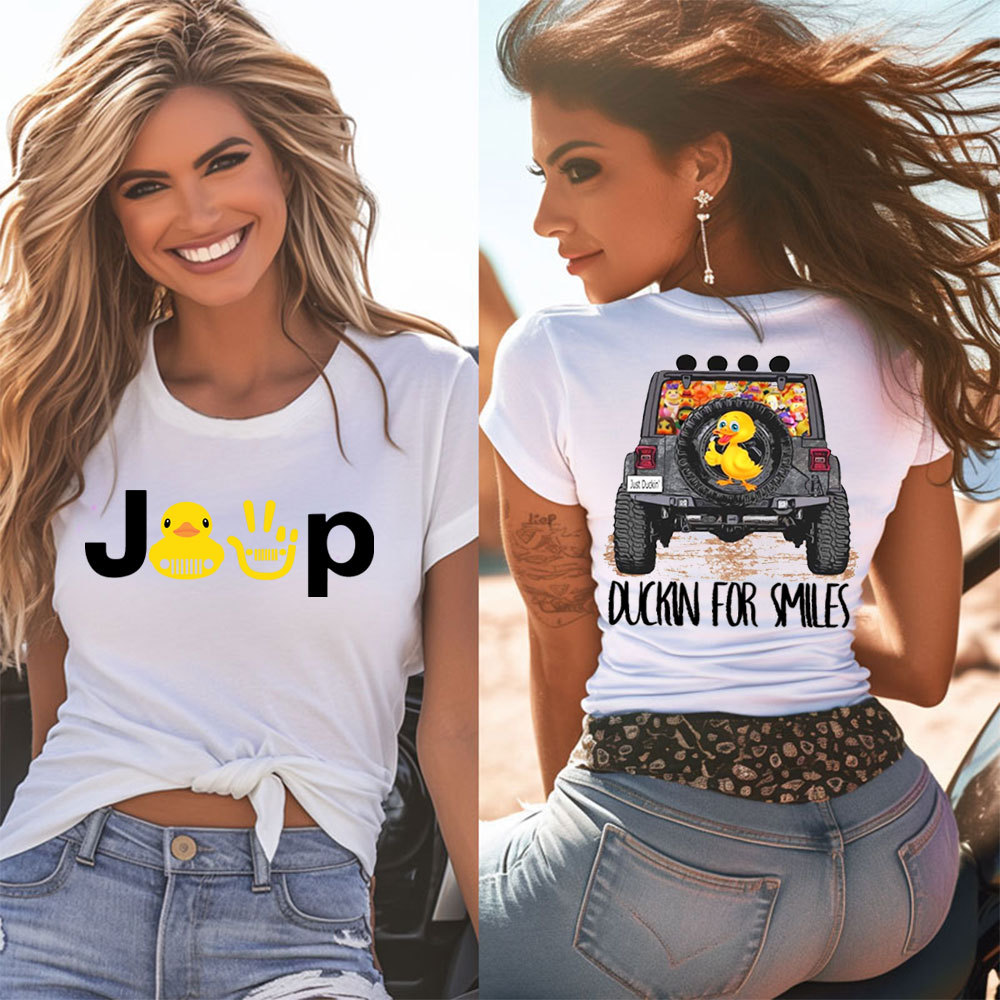 Duckin for Smiles Jp Women T-Shirt