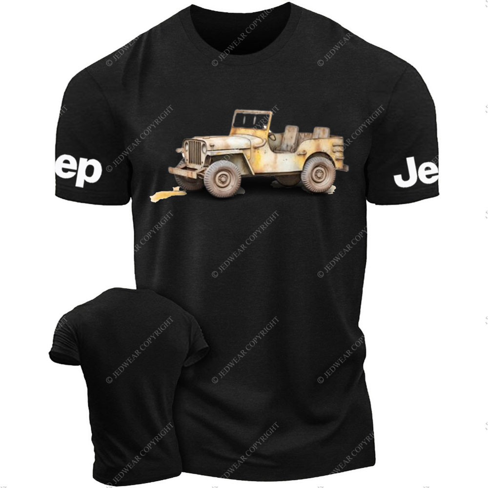Watercolor Willys Jp CJ2A T-Shirt T-Shirt
