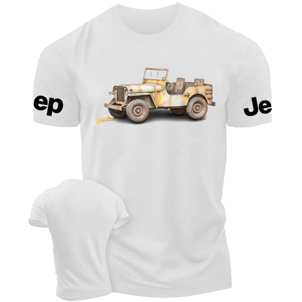 Watercolor Willys Jp CJ2A T-Shirt T-Shirt