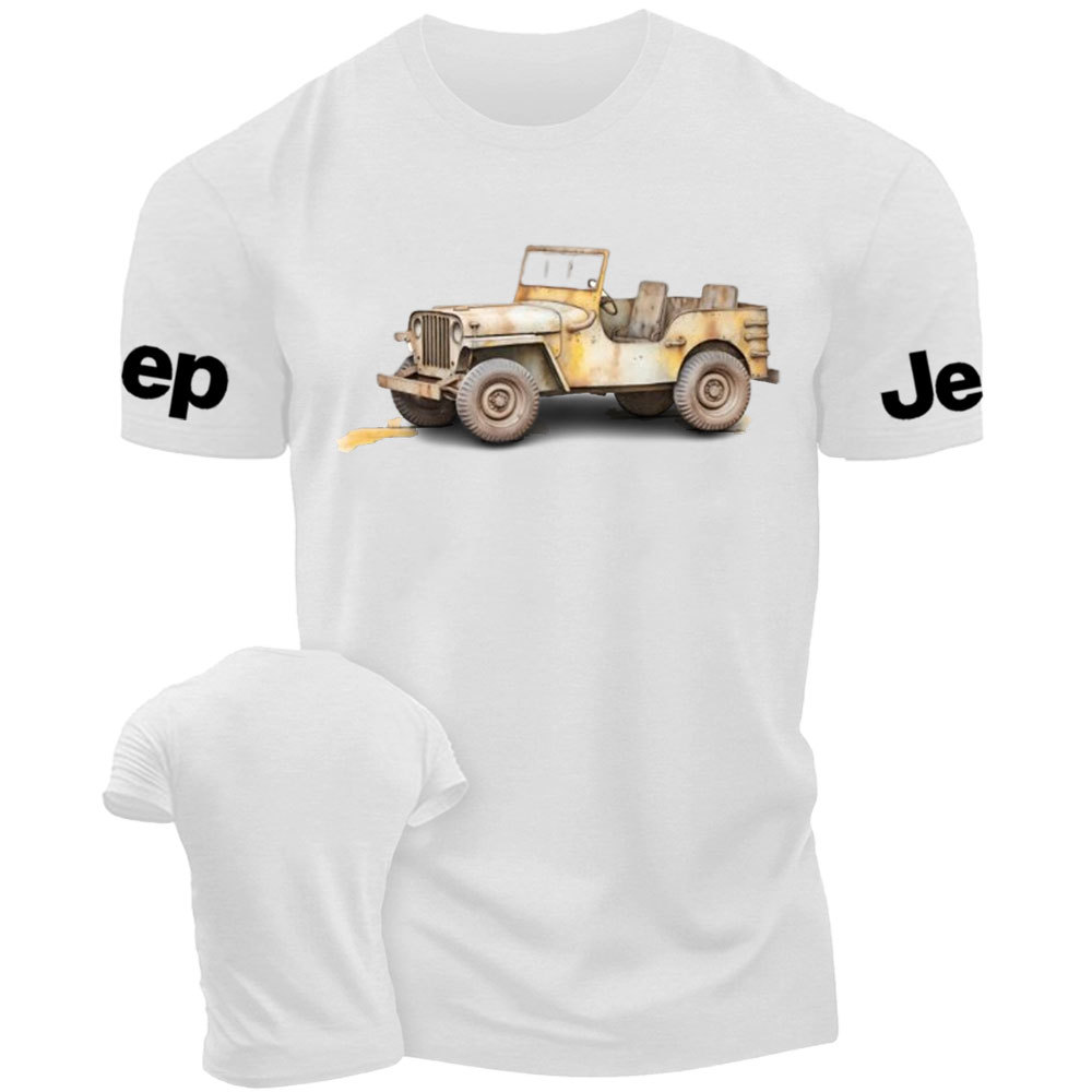 Watercolor Willys Jp CJ2A T-Shirt T-Shirt