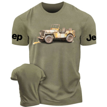 Watercolor Willys Jp CJ2A T-Shirt T-Shirt