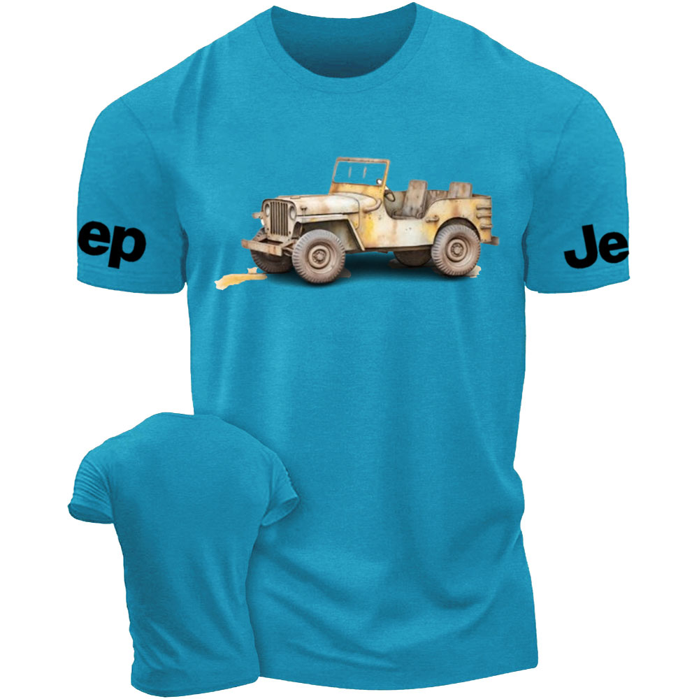 Watercolor Willys Jp CJ2A T-Shirt T-Shirt