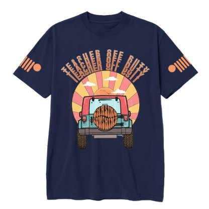 Teacher Off Duty, Jp Vacation Begins T-Shirt