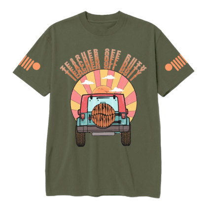Teacher Off Duty, Jp Vacation Begins T-Shirt