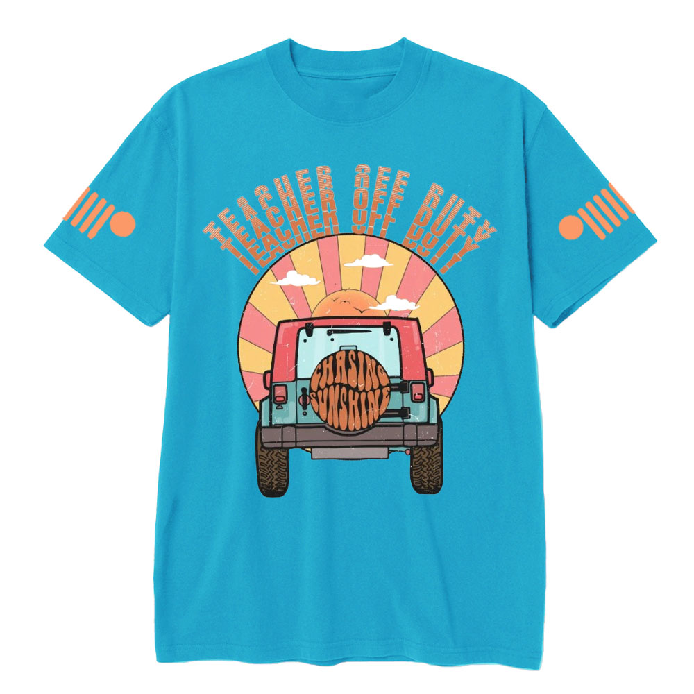 Teacher Off Duty, Jp Vacation Begins T-Shirt