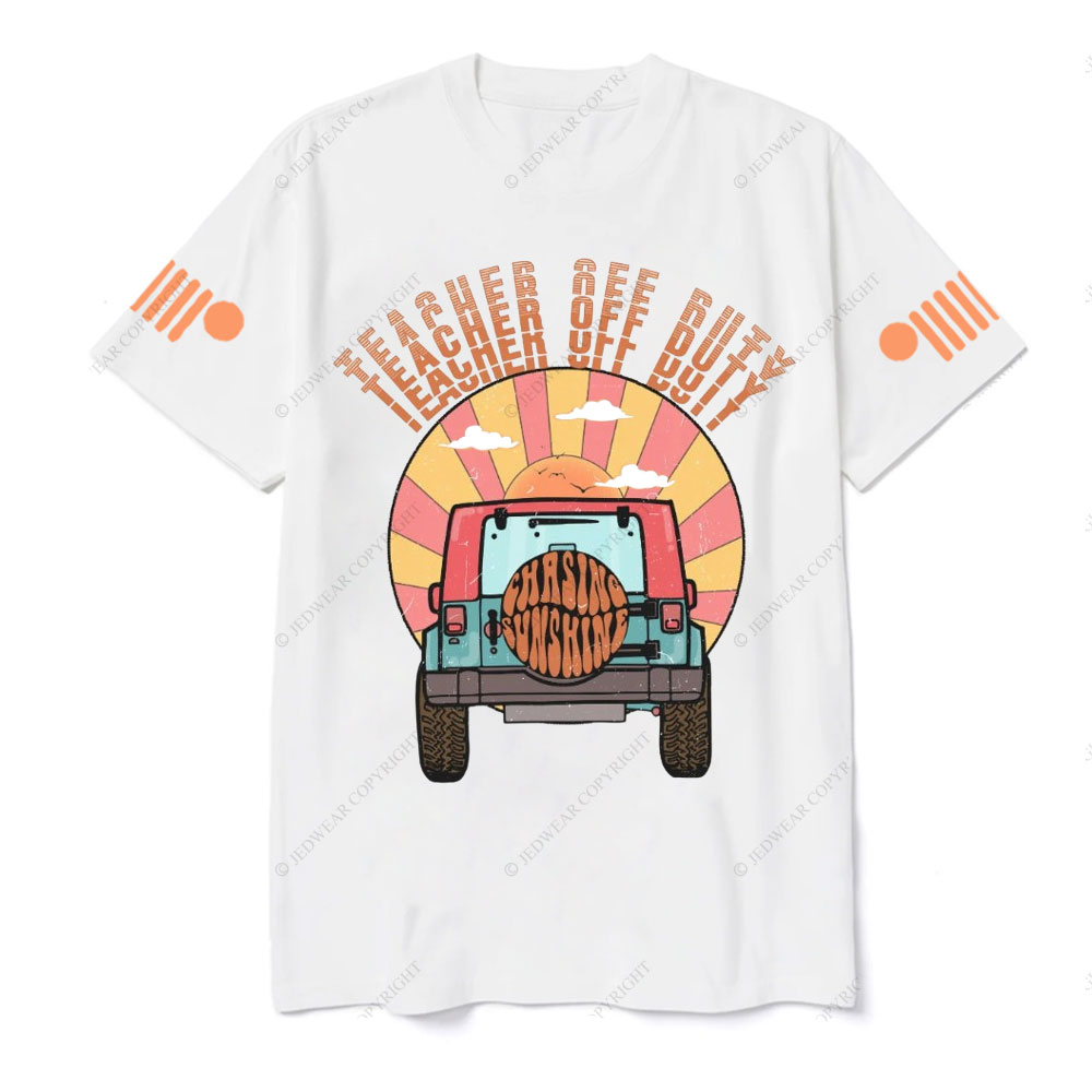 Teacher Off Duty, Jp Vacation Begins T-Shirt