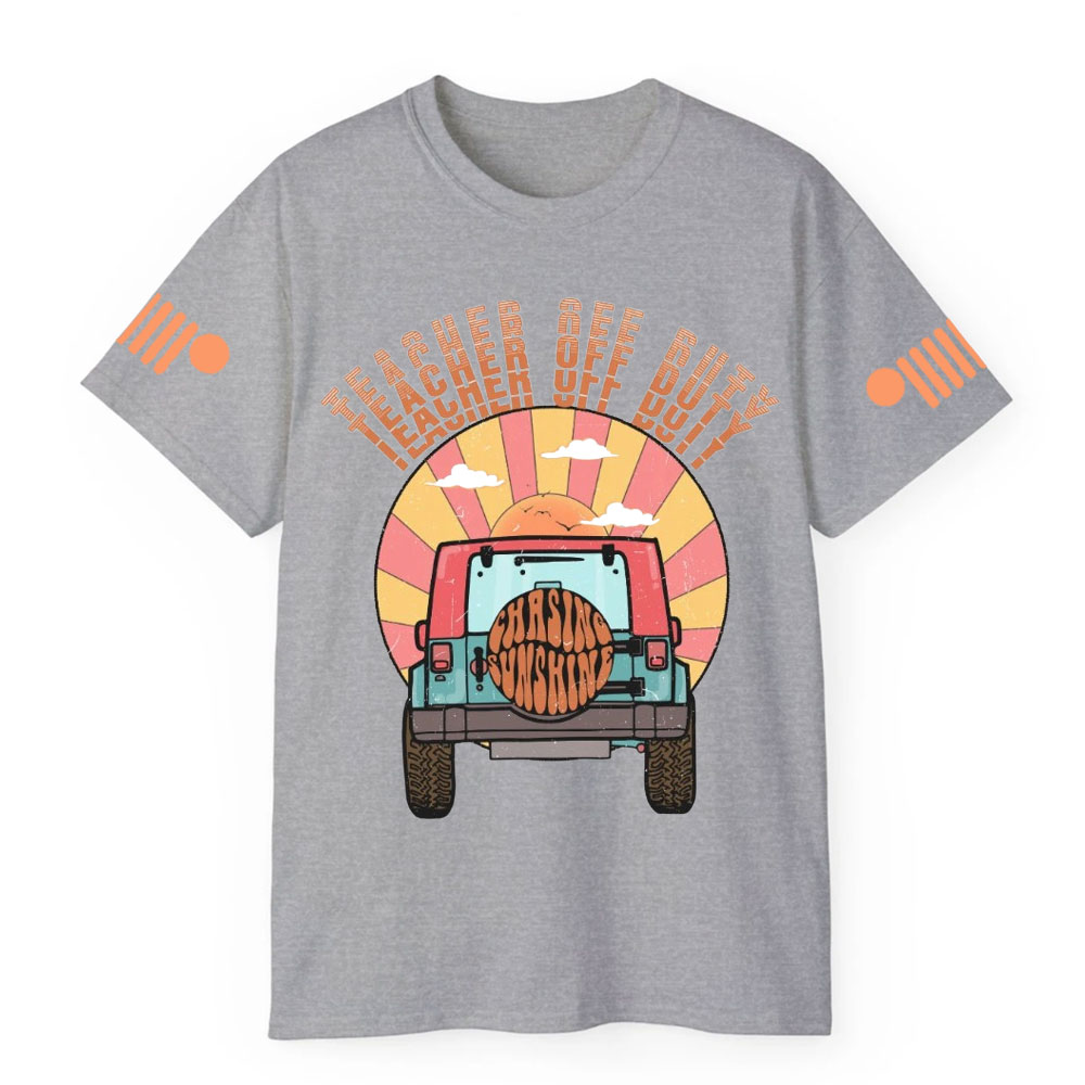 Teacher Off Duty, Jp Vacation Begins T-Shirt