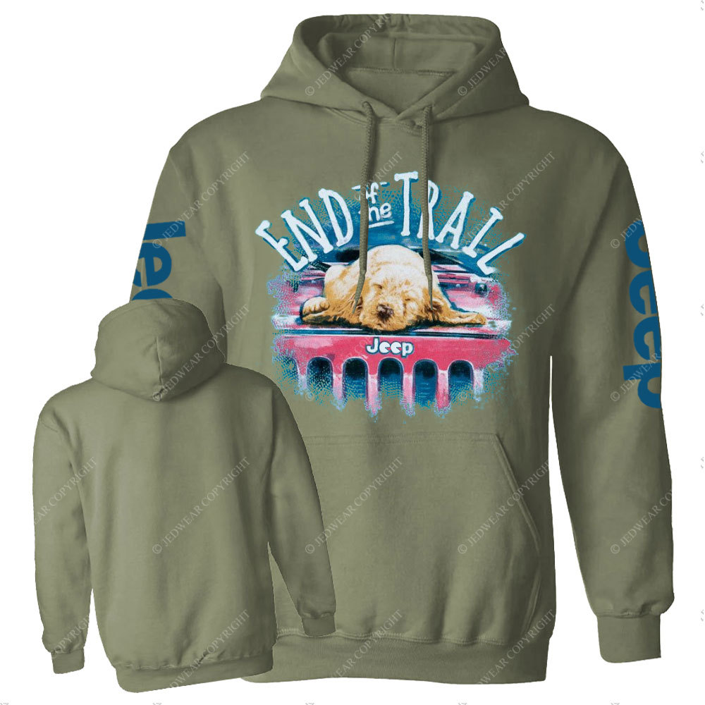End Of the Trail Jp Casual Hoodie