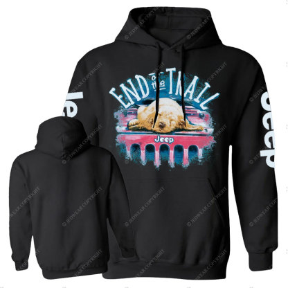 End Of the Trail Jp Casual Hoodie