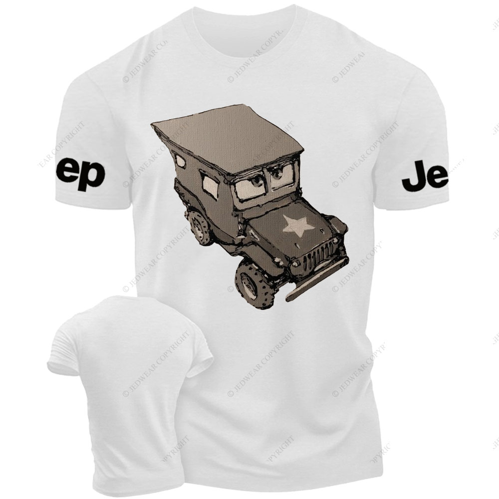 Cars Sarge Cute Acrylic on Canva Jp T-Shirt