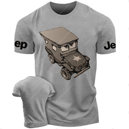 Cars Sarge Cute Acrylic on Canva Jp T-Shirt