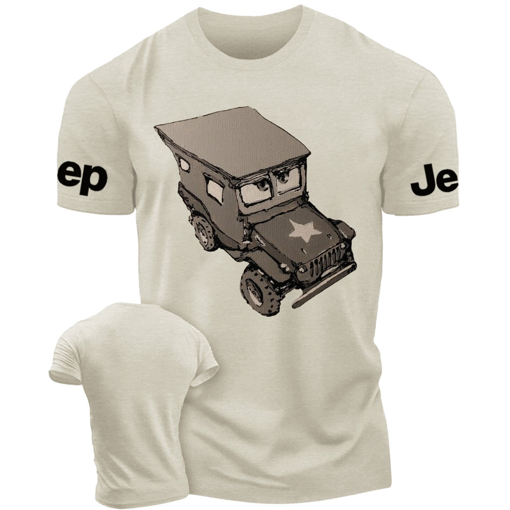 Cars Sarge Cute Acrylic on Canva Jp T-Shirt