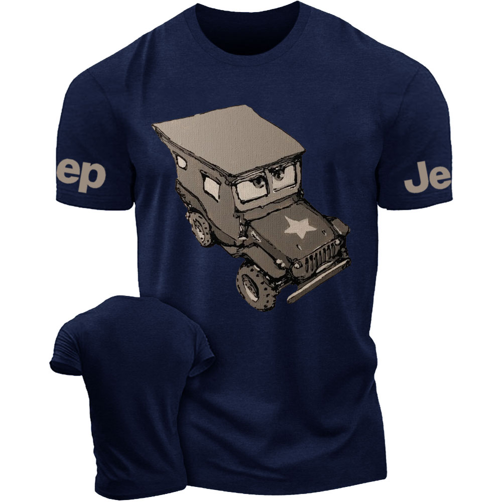 Cars Sarge Cute Acrylic on Canva Jp T-Shirt