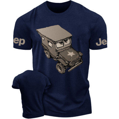 Cars Sarge Cute Acrylic on Canva Jp T-Shirt