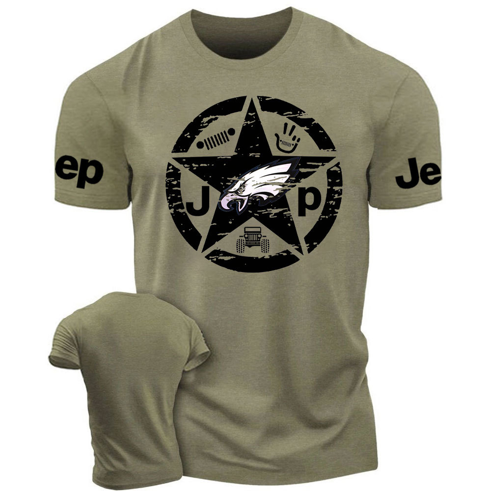 Philadelphia Football Team Jp Star T-Shirt