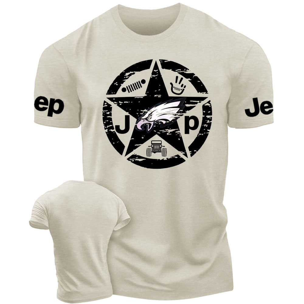 Philadelphia Football Team Jp Star T-Shirt