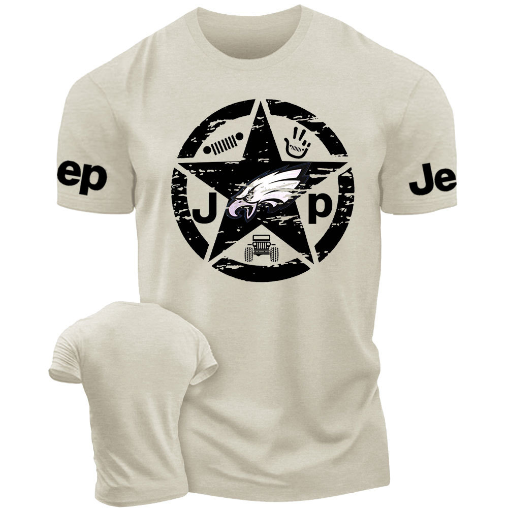 Philadelphia Football Team Jp Star T-Shirt