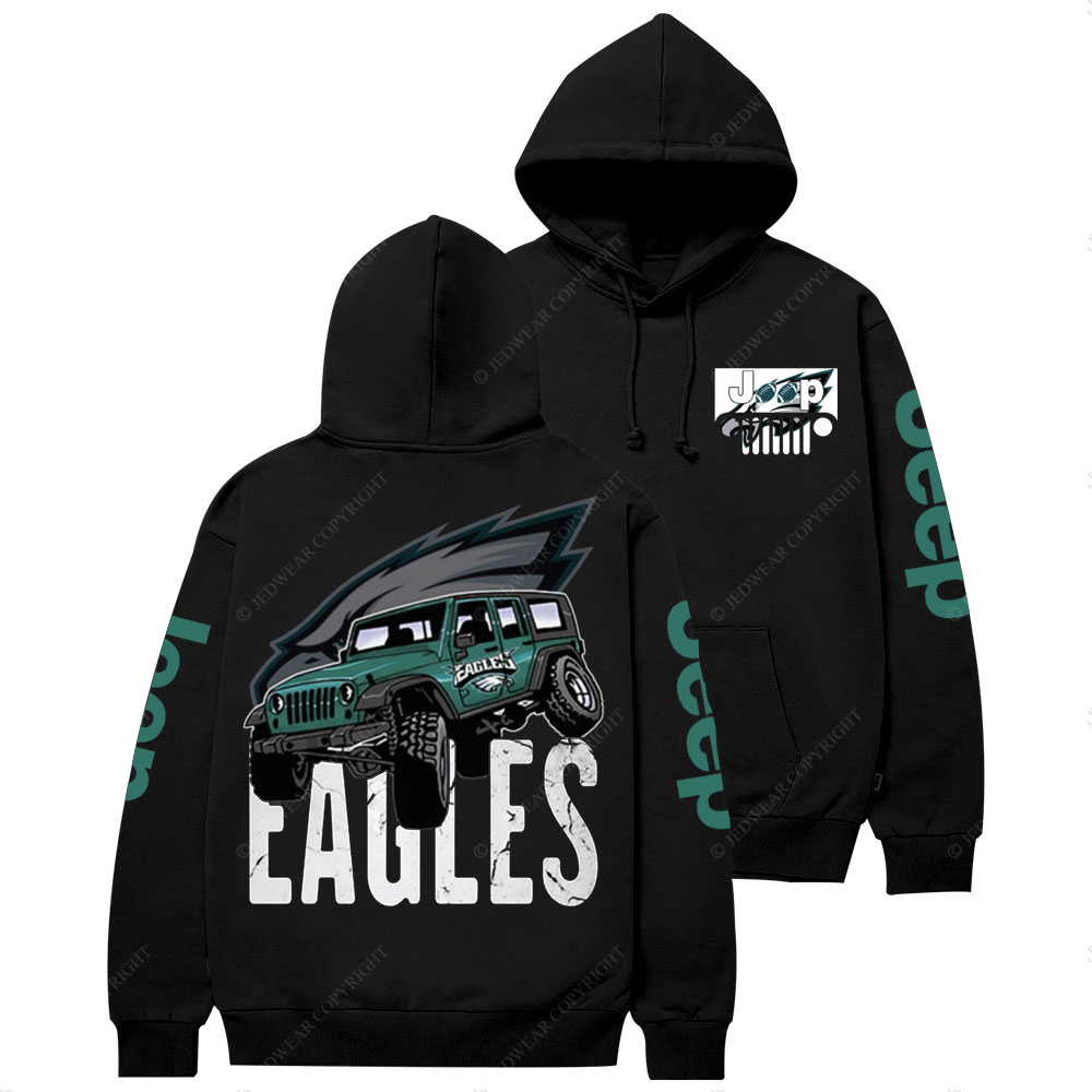 Philadelphia Eagles Football Jp Grille Casual Hoodie