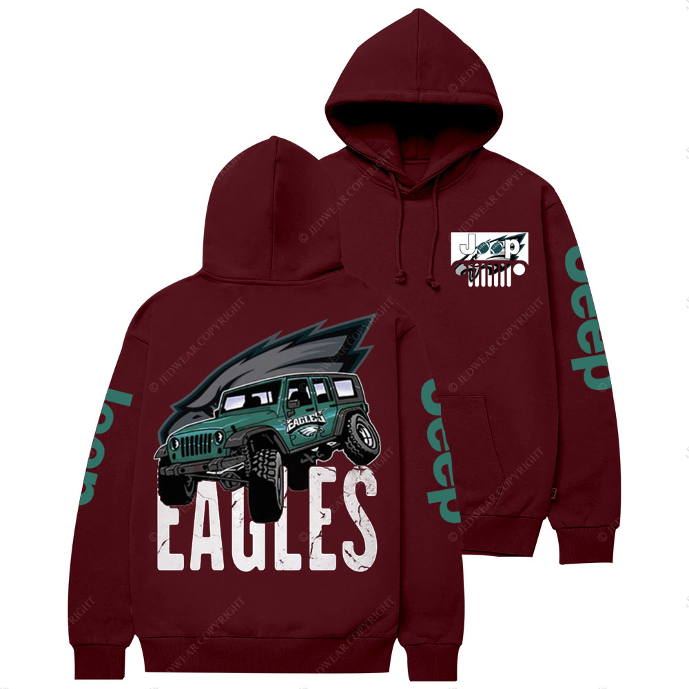 Philadelphia Eagles Football Jp Grille Casual Hoodie