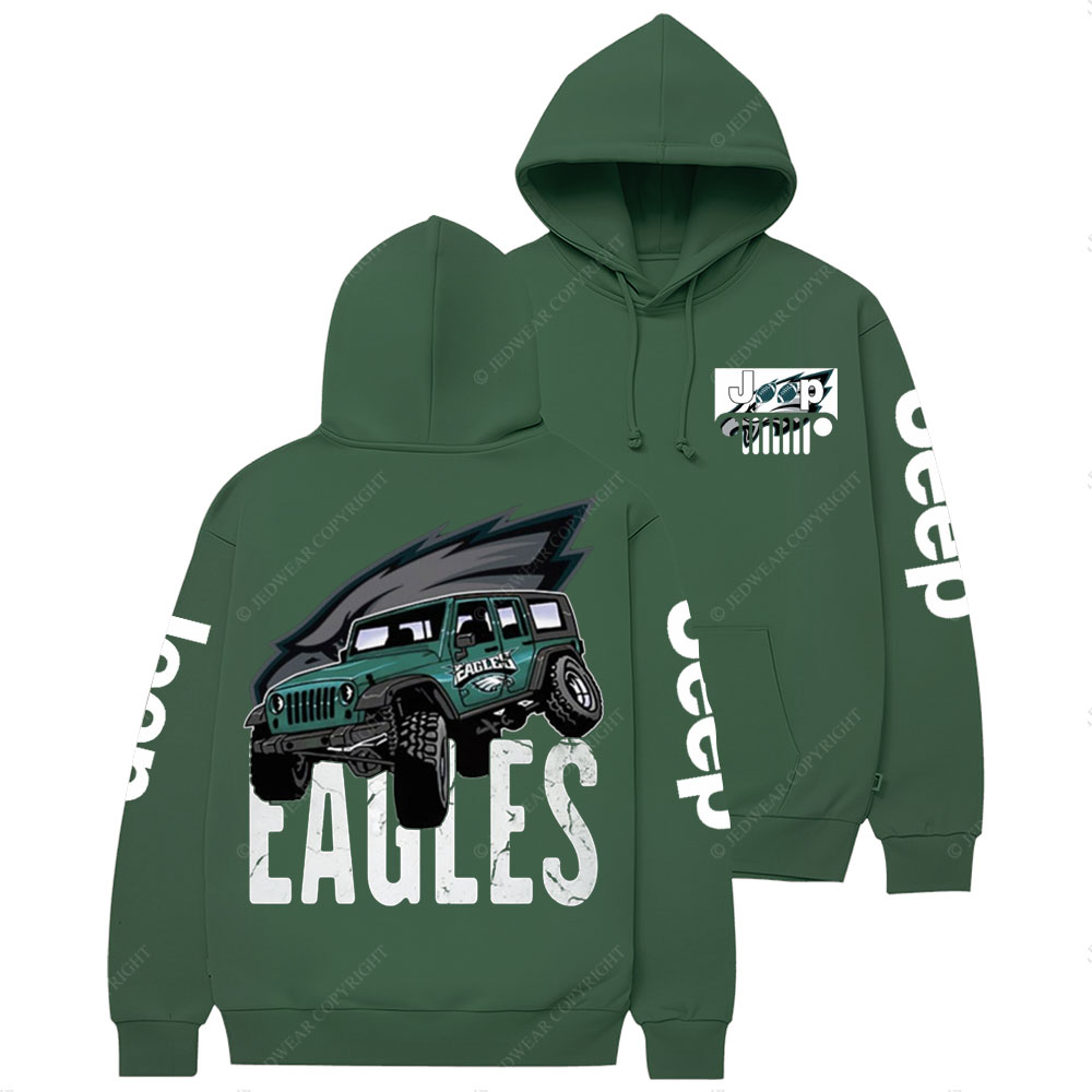 Philadelphia Eagles Football Jp Grille Casual Hoodie