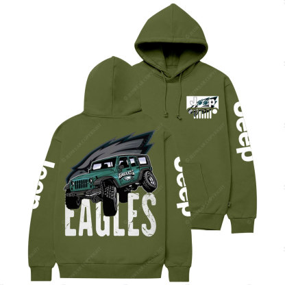 Philadelphia Eagles Football Jp Grille Casual Hoodie
