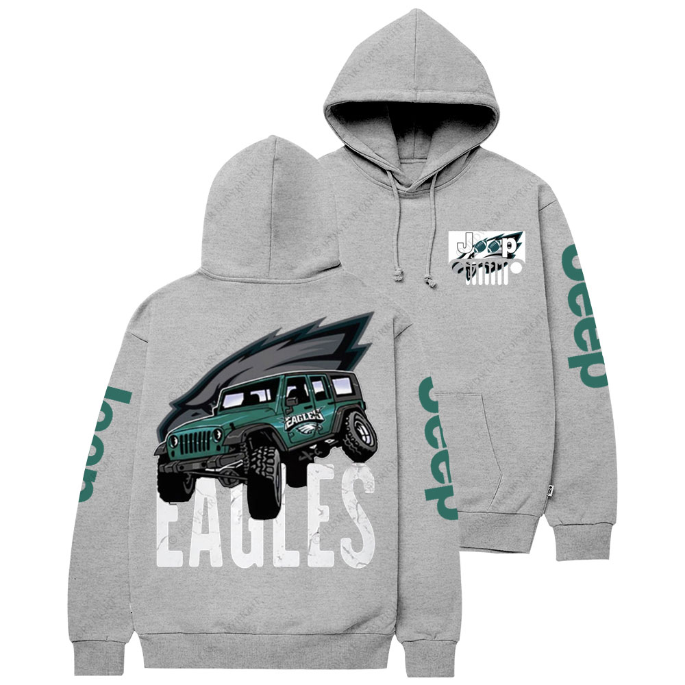 Philadelphia Eagles Football Jp Grille Casual Hoodie