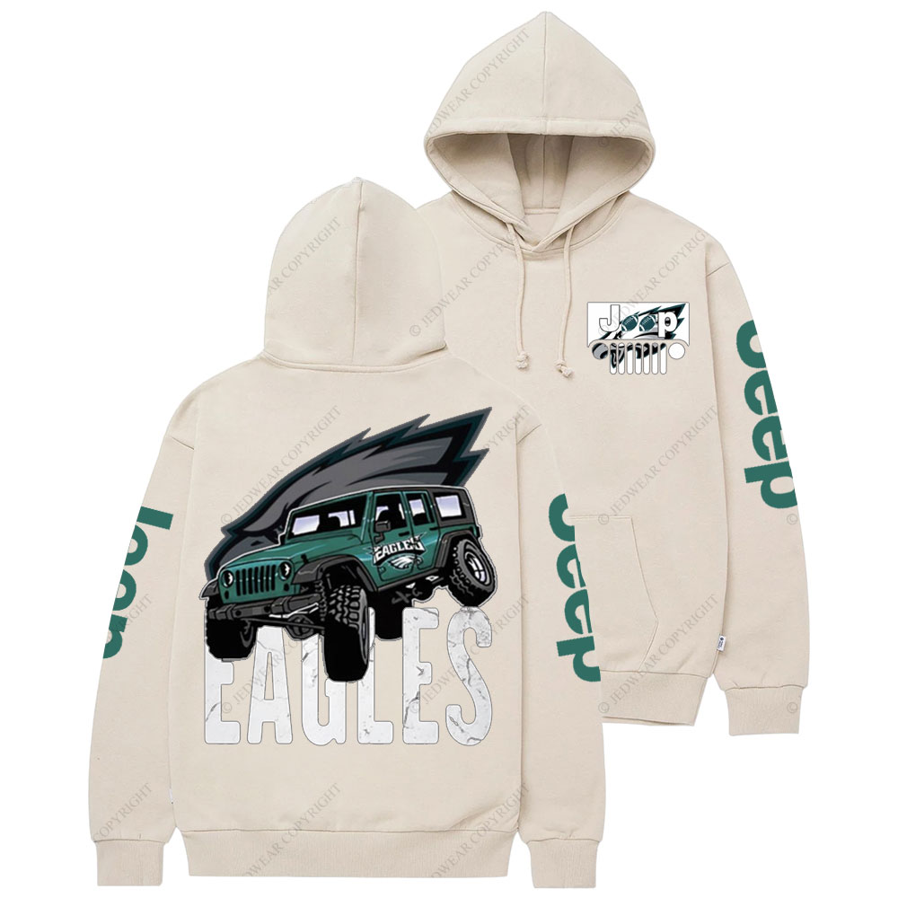 Philadelphia Eagles Football Jp Grille Casual Hoodie