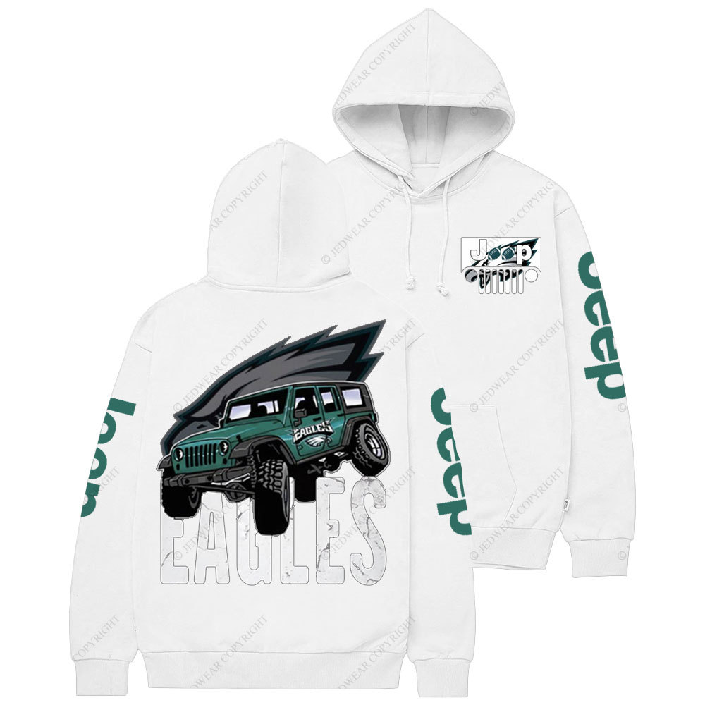 Philadelphia Eagles Football Jp Grille Casual Hoodie