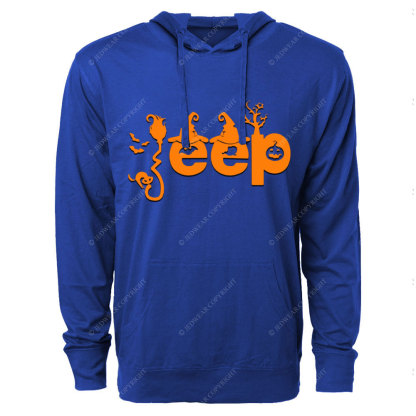 Halloween Elements Orange Jp Design Oversized Lightweight Hoodie