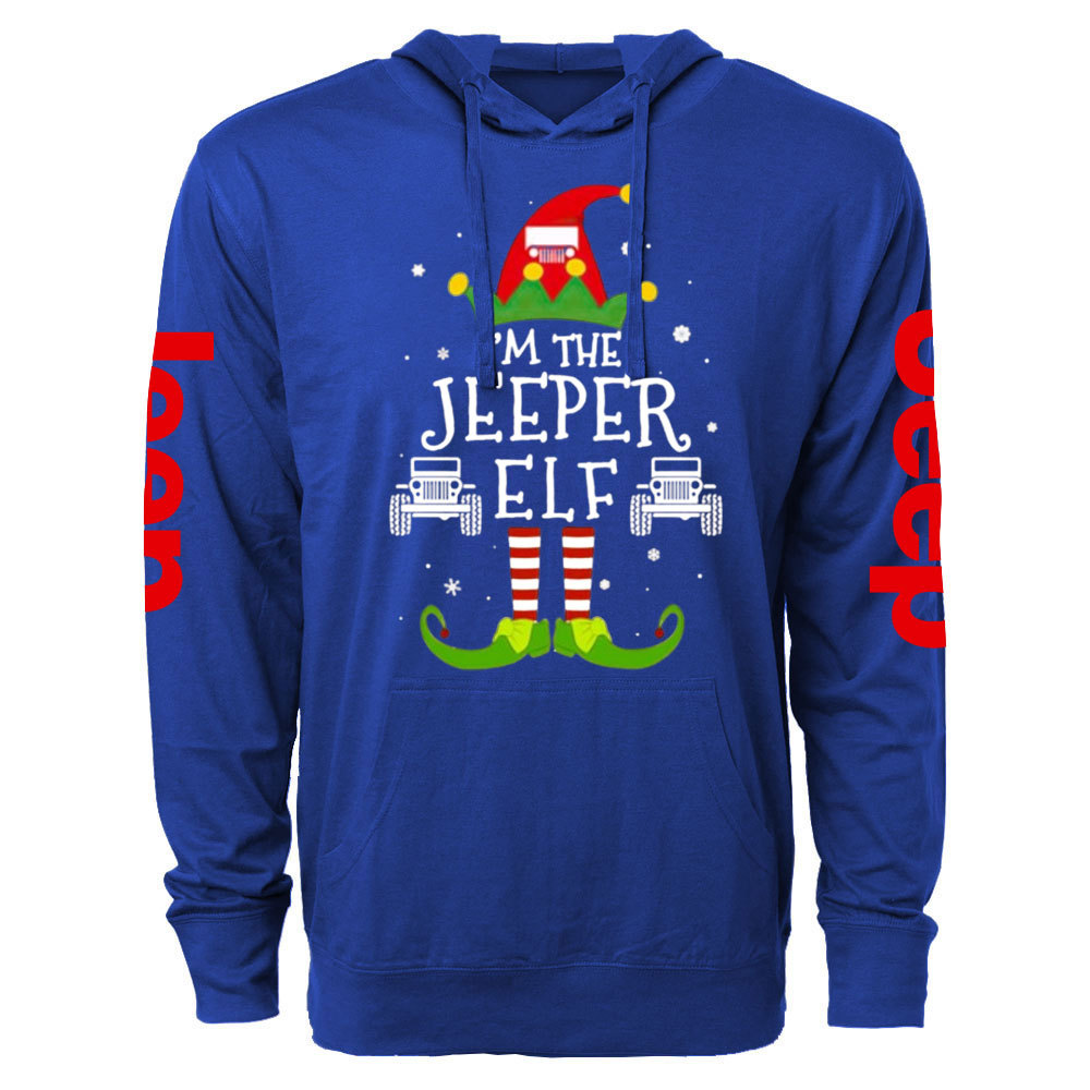 Elf Jp Christmas Oversized Lightweight Hoodie