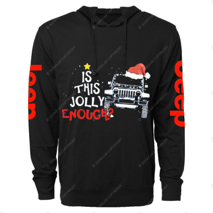 Jp - Is This Jolly Enough Light Oversized Lightweight Hoodie