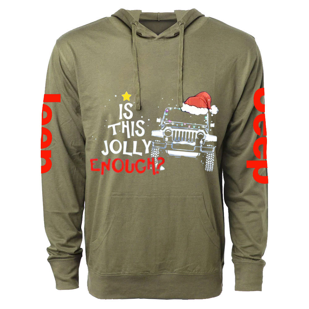 Jp - Is This Jolly Enough Light Oversized Lightweight Hoodie