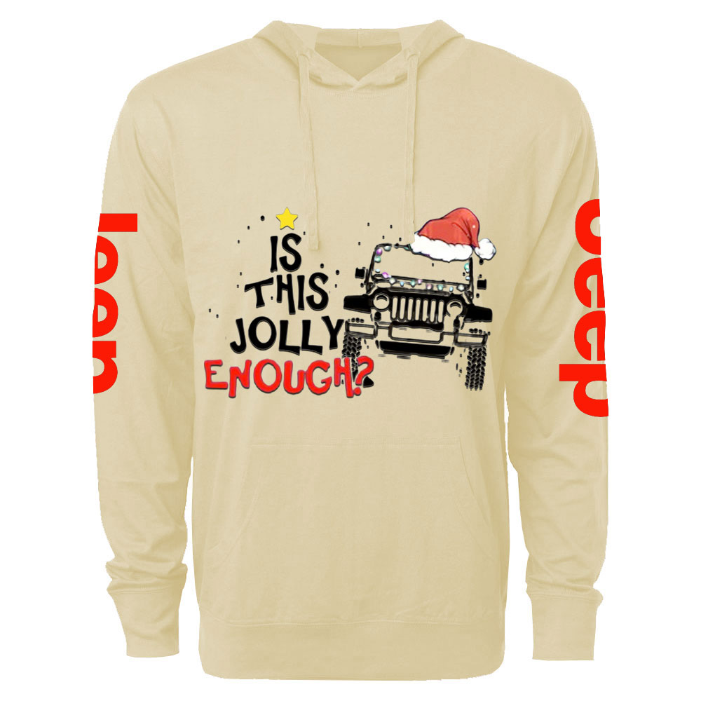 Jp - Is This Jolly Enough Light Oversized Lightweight Hoodie