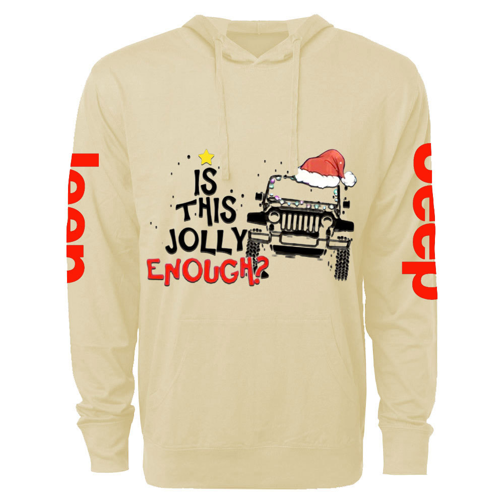 Jp - Is This Jolly Enough Light Oversized Lightweight Hoodie