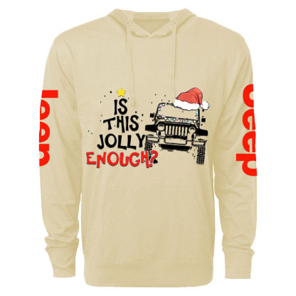 Jp - Is This Jolly Enough Light Oversized Lightweight Hoodie