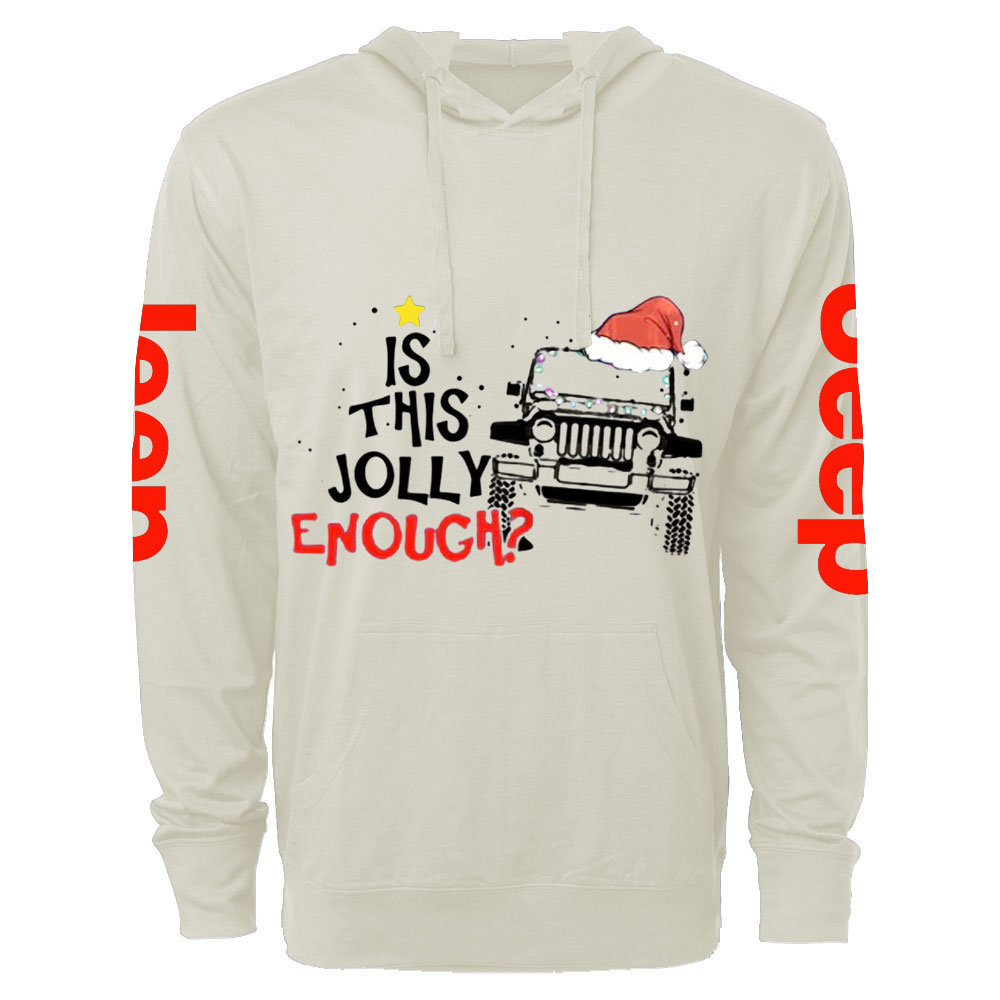 Jp - Is This Jolly Enough Light Oversized Lightweight Hoodie