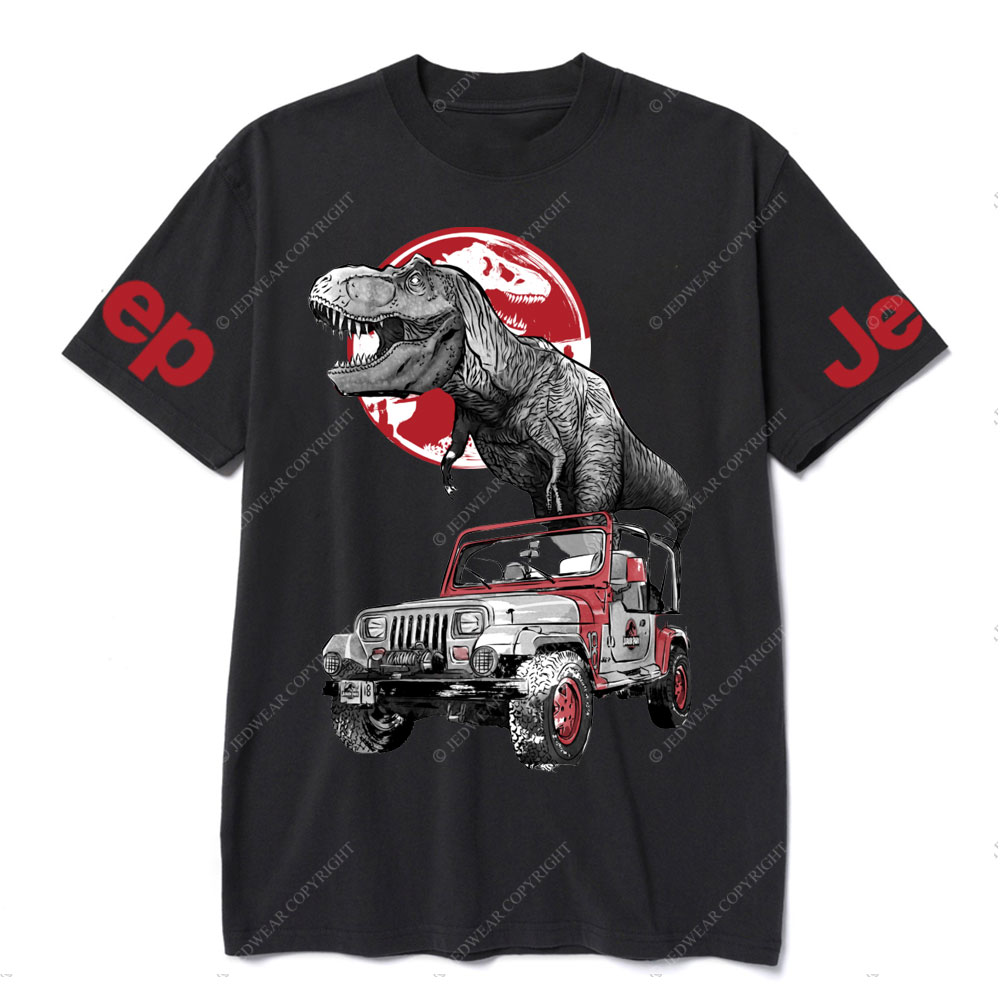 Dinosaurs Return Ink Painting Jp T-shirt