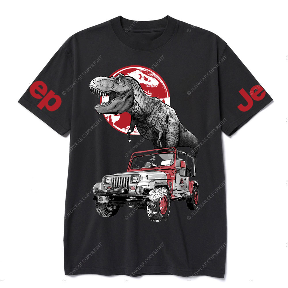 Dinosaurs Return Ink Painting Jp T-shirt