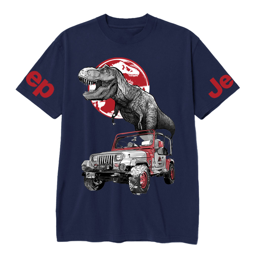 Dinosaurs Return Ink Painting Jp T-shirt