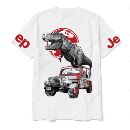 Dinosaurs Return Ink Painting Jp T-shirt