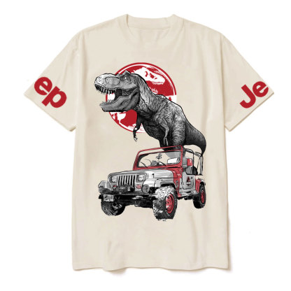 Dinosaurs Return Ink Painting Jp T-shirt