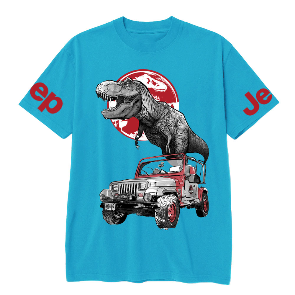 Dinosaurs Return Ink Painting Jp T-shirt
