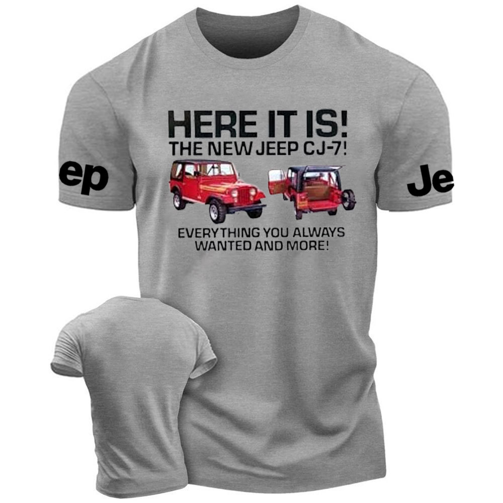 Here it is! The New Jp CJ-7 T-shirt
