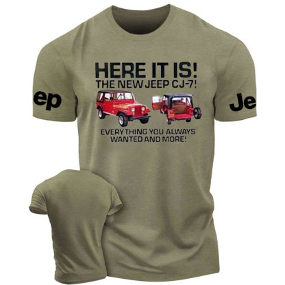 Here it is! The New Jp CJ-7 T-shirt