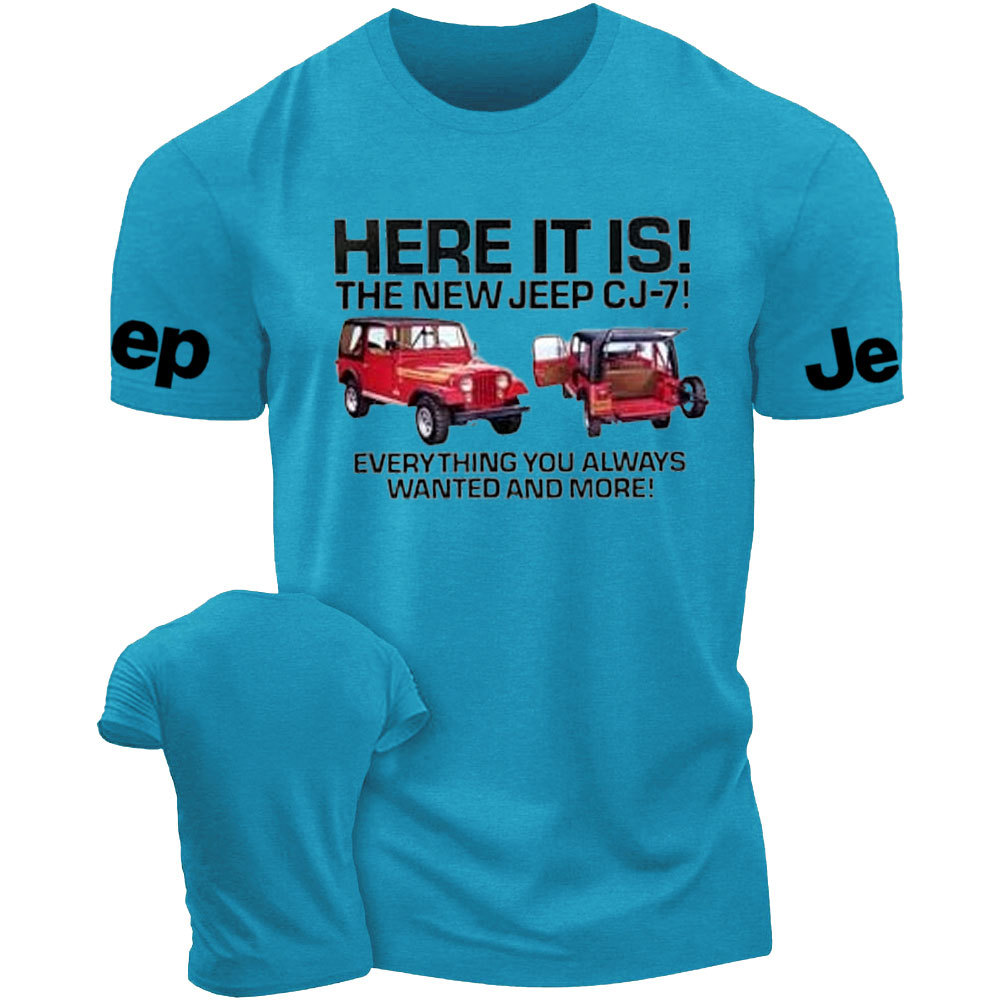Here it is! The New Jp CJ-7 T-shirt